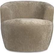 PTMD Grasa White Fiore Fabric Fauteuil