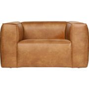 WOOOD Bean Fauteuil - Recycle Leer - Cognac - 74x146x98