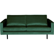 BePureHome Rodeo 2,5-Zitsbank - Velvet - Green Forest - 85x190x86