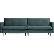 BePureHome Rodeo Classic 3-Zitsbank - Velvet -  Teal - 83x275x88