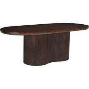 Livingfurn - Eetkamertafel Sevilla Brown 300cm - Mangohout