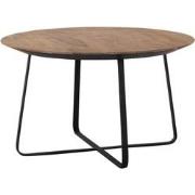 DTP Home Coffee table Neptunes large NATURAL,35xØ60 cm, recycled teakw...