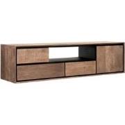 DTP Home Hanging TV stand Metropole medium, 1 door, 3 drawers, open ra...