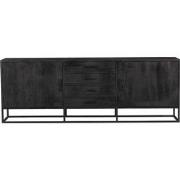 Starfurn Dressoir Denver Black | 210 cm