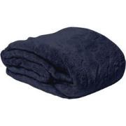Cozy Bliss Luxury Milky Pluche Plaid - Marine blauw - 130x150 cm