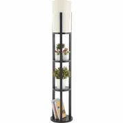 Lamp met 3 ronde planken H135 cm - CIRCLE