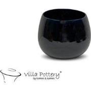 Villa Pottery  Blauwe pot Morocca  - 16x12