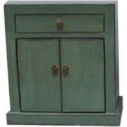 Fine Asianliving Antieke Chinese Kast High Gloss Mint Groen