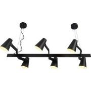 Hanglamp Biarritz - Zwart - 120x65x16cm - 6L