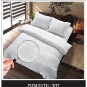 Hotel Home Collection - Dekbedovertrek - Plymouth - 200x200/220 +2*60x...