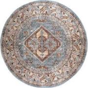 Vloerkleed Laria Blue 3 Rond - ø160 cm