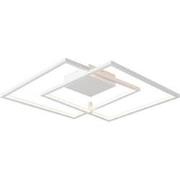 NORI LED 56W 3000K wit 675x615x60 dimbaar