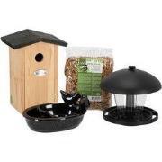 URBANJNGL - Compleet Vogelpakket - Vogelhuis en Vogelvoeding - Tuinacc...