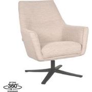 Draaifauteuil Tod 76x75x90 cm