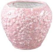 PTMD Bloempot Avis - 26x26x22 cm - Keramiek - Roze