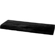 Wandplank Pure Zwart Mangohout 100 cm