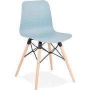 Scandinavische stoel TONIC blauw