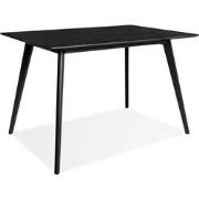 Kleine design tafel/bureau MARIUS zwart