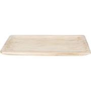 Clayre & Eef Decoratie Dienblad  51x32x4 cm Bruin Hout Rechthoek Serve...