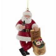 Coca Cola Santa Ornament 4 inch