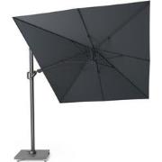 Challenger T2 350x260 cm antraciet zweefparasol zonwering