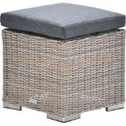 Garden Impressions Tennessee kruk 45x45 cm vintage willow - texfiber