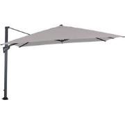 Garden Impressions Hawaii zweefparasol King Pole 400x400 cm - zand