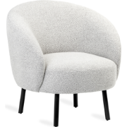 Fauteuil Ted - Bouclé Naturel