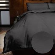 Emboss Dekbedovertrekset Rainbow - Zwart - 140x220 + 1*60x70 cm