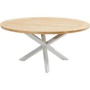 Taste by 4 Seasons Prado tuintafel Ø160 cm - teak - frost grey