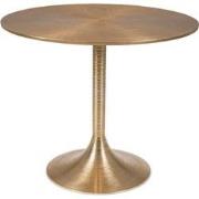 BOLD MONKEY Hypnotising Round Dining Table Gold