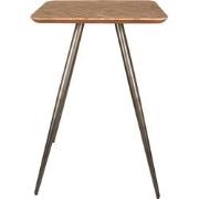 PTMD Fieron Natural Wooden Bar Table Square