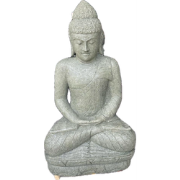 Benoa Buddha Beeld Meditation Green Stone 120cm 120cm