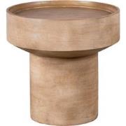 Lewis & Loft Bijzettafel Luus - Rond - FSC® mangohout - ?50 - Bruin