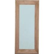 PTMD Nicka Natural Mango Wood Rectangle Mirror S