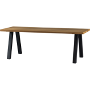 WOOOD Tablo Tuintafel Met A-poot - Naturel - 75x210x81