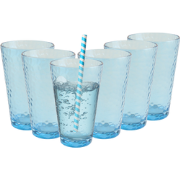 OTIX Waterglazen - Longdrink - Limonade - Glazen - Set van 6 - Stapelb...