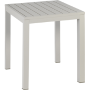 Exotan Venice Tuintafel - Aluminium - Crème Wit - 74x90x90