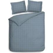 Heckett & Lane Dekbedovertrek Diamante Colonial Blue 200 x 200 220 cm ...