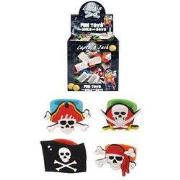 156 Stuks - Piraten Kinderringen - In Traktatiebox - Piraat Ring - Uit...