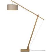 Vloerlamp Montblanc - Bamboe/Taupe - 175x47x207cm