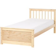 Beliani OLENDON - Kinderbed-Lichte houtkleur-Dennenhout