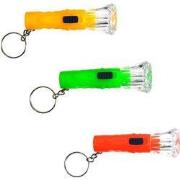 Decopatent - 100 STUKS - Gekleurde Zaklamp Sleutelhangers - Inclusief ...