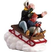 Sledding with gramps