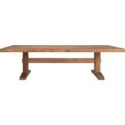 DTP Home Dining table Borgo rectangular,78x250x100 cm, 8 cm top with s...