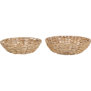 Beliani DALAT - Decoratieve schaal-Beige-Waterhyacinth