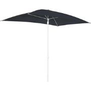 Parma Stokparasol Rechthoek 135x215 cm zwart