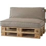 2L Home & Garden Palletkussen Sandy Beach - 120 x 80cm