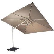 Cavalo parasol aluminium salix 300x300/8 taupe