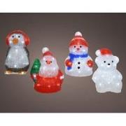 LED figuren l16b20h25 cm-20l hldr a4 kerstverlichting